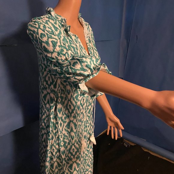 Elegant Green Maxi Dress - Picture 4 of 6